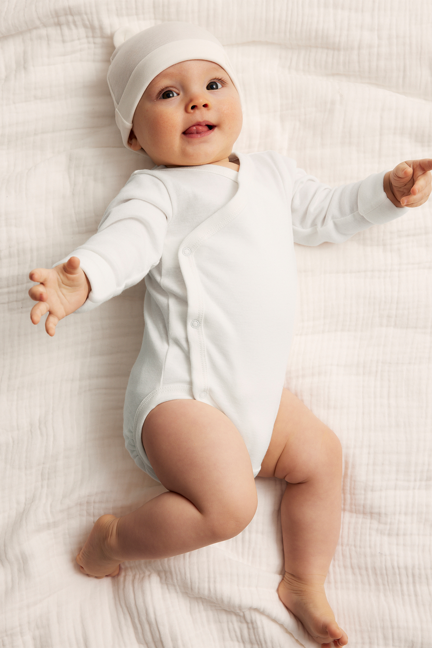 Wrap bodysuit Off-white Baby Newbie