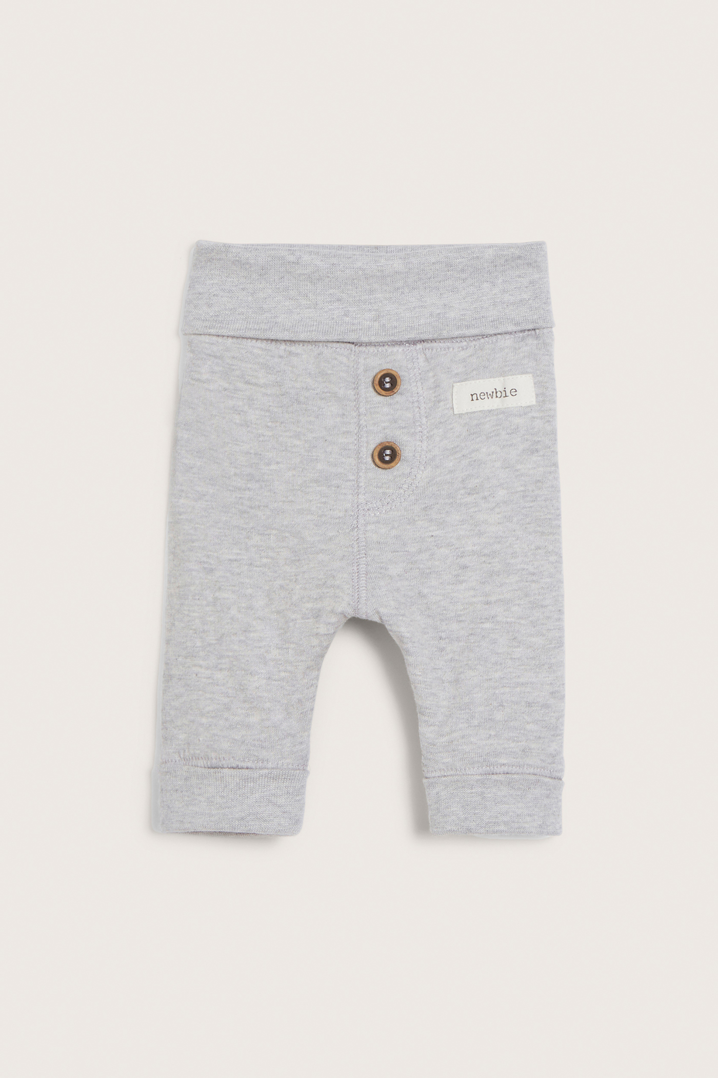 Baby leggings | Grey mélange | Baby | Newbie