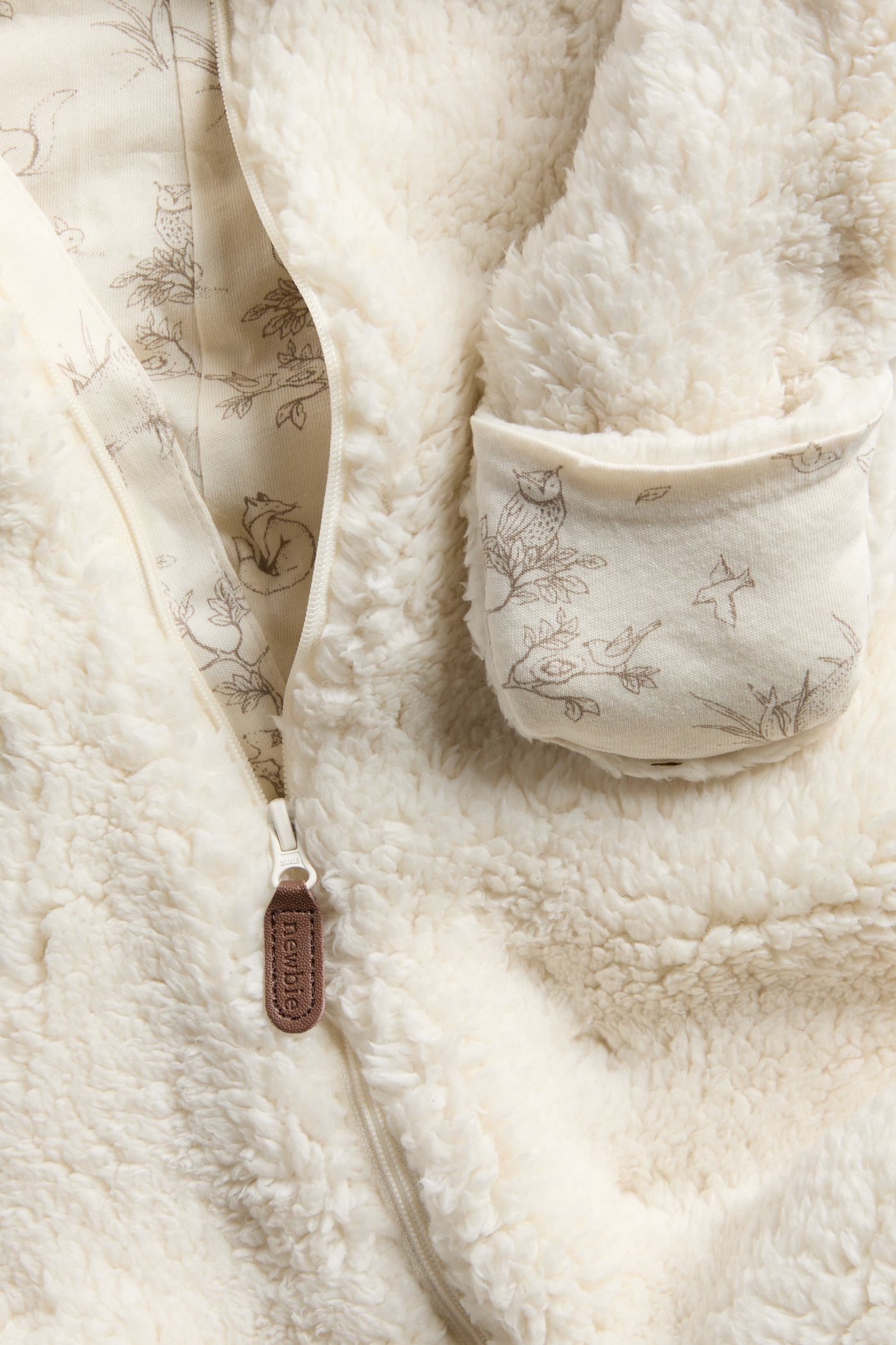 Teddy coverall | White | Baby | Newbie