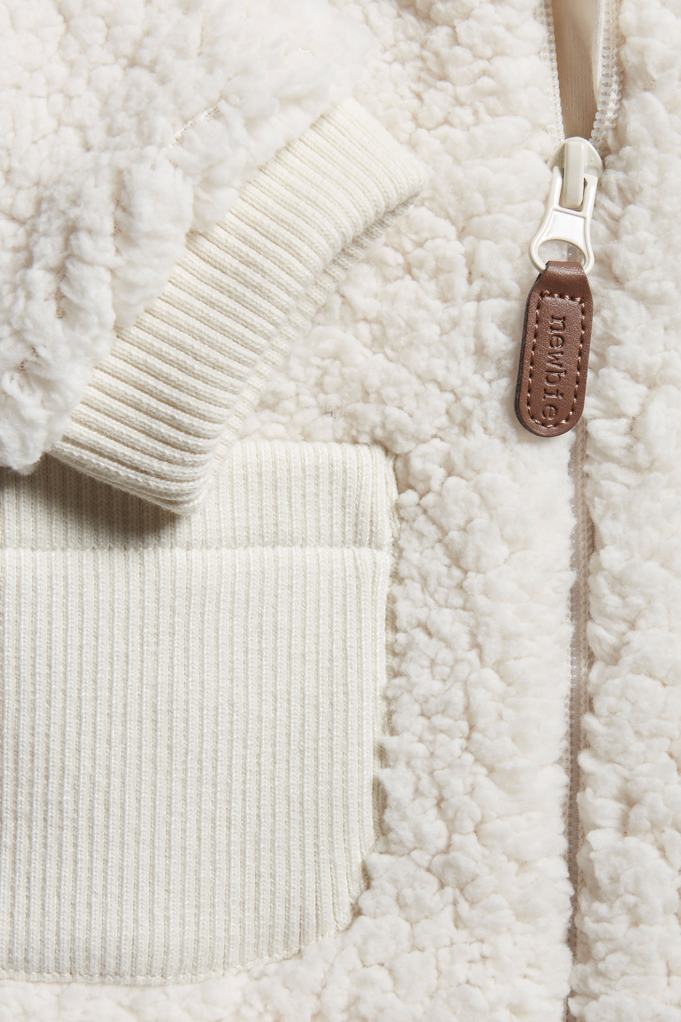 Teddy fur jacket | White | Baby | Newbie