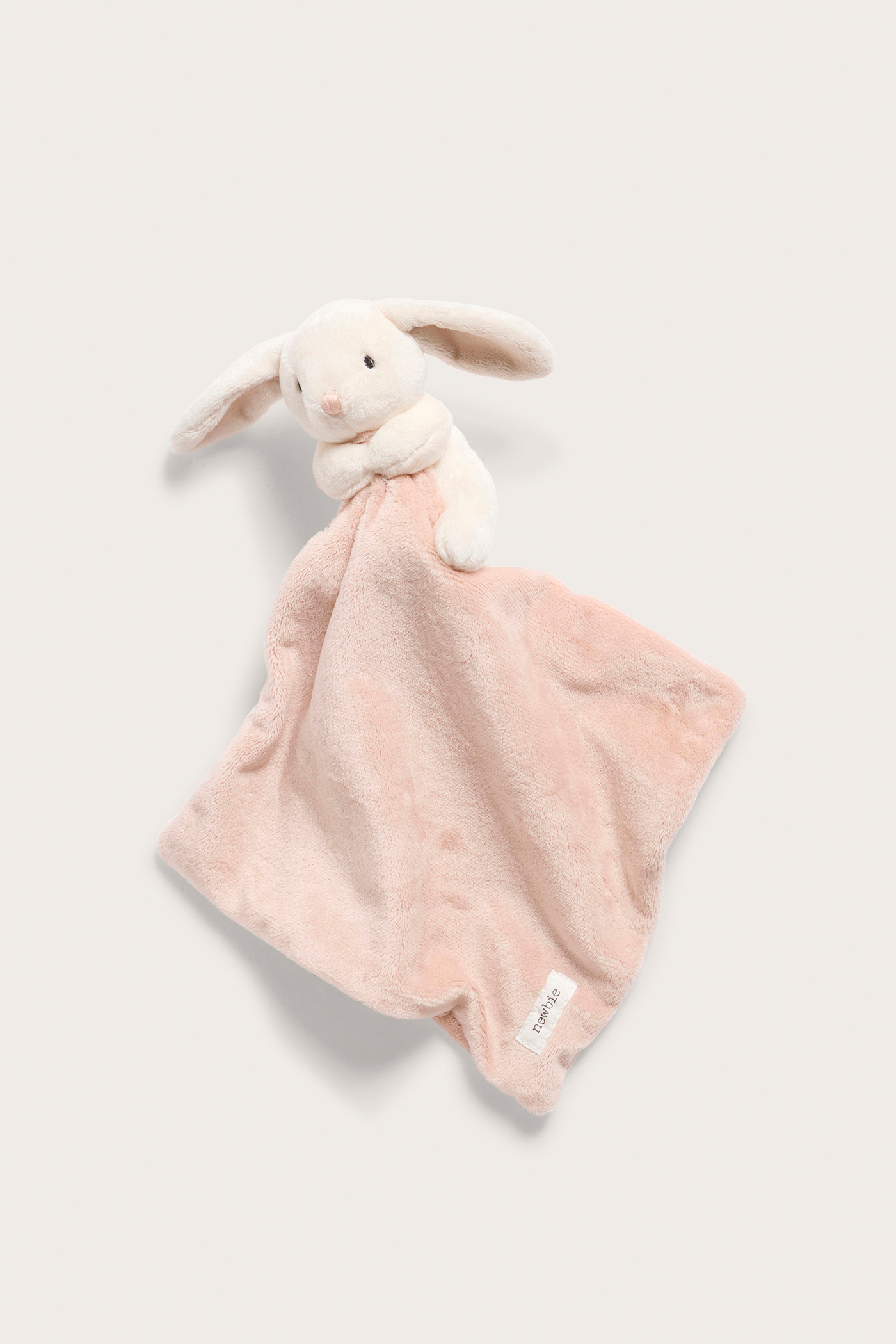 Bunny plush blanket | Light pink | Baby | Newbie