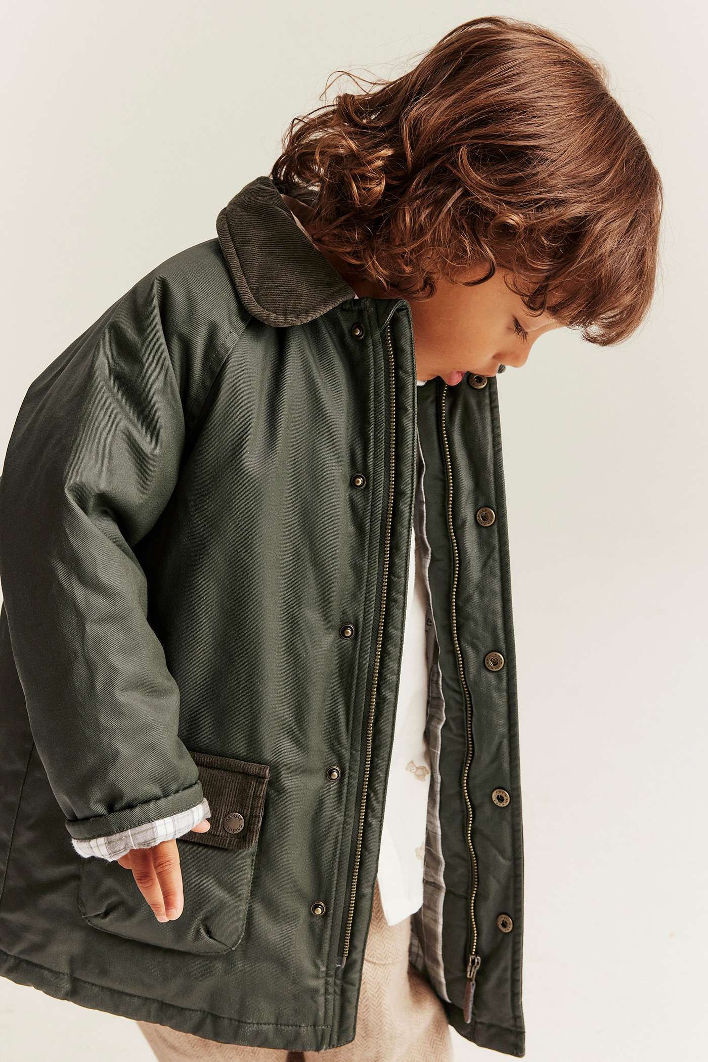 Barbour ダークグリーン ジャケット 34 Barbour ジャケット/コート Barbour ダークグリーン ジャケット 34