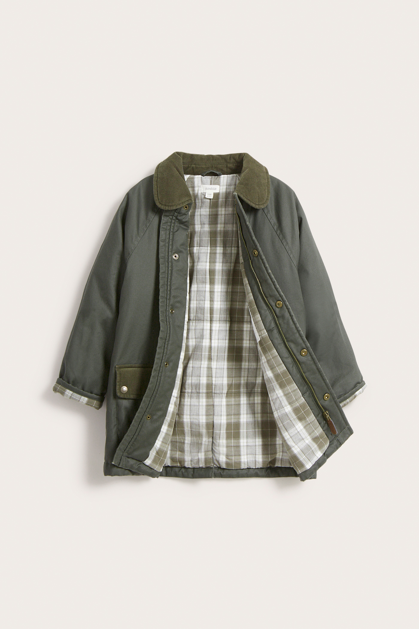 ジャケット・アウター BeBeoD Teddy boa cape coat green