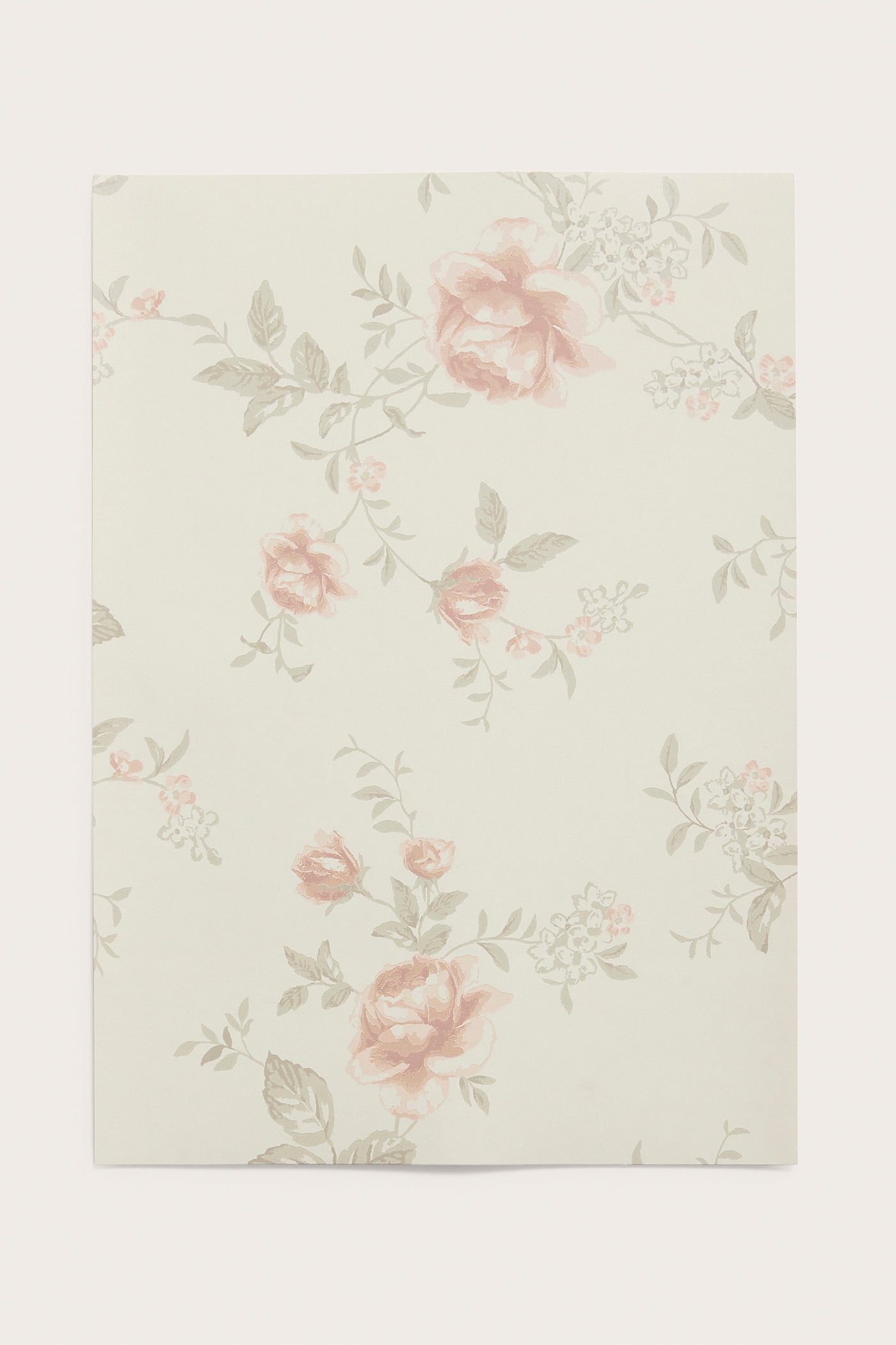 Rose Garden wallpaper sample | White | Baby | Newbie