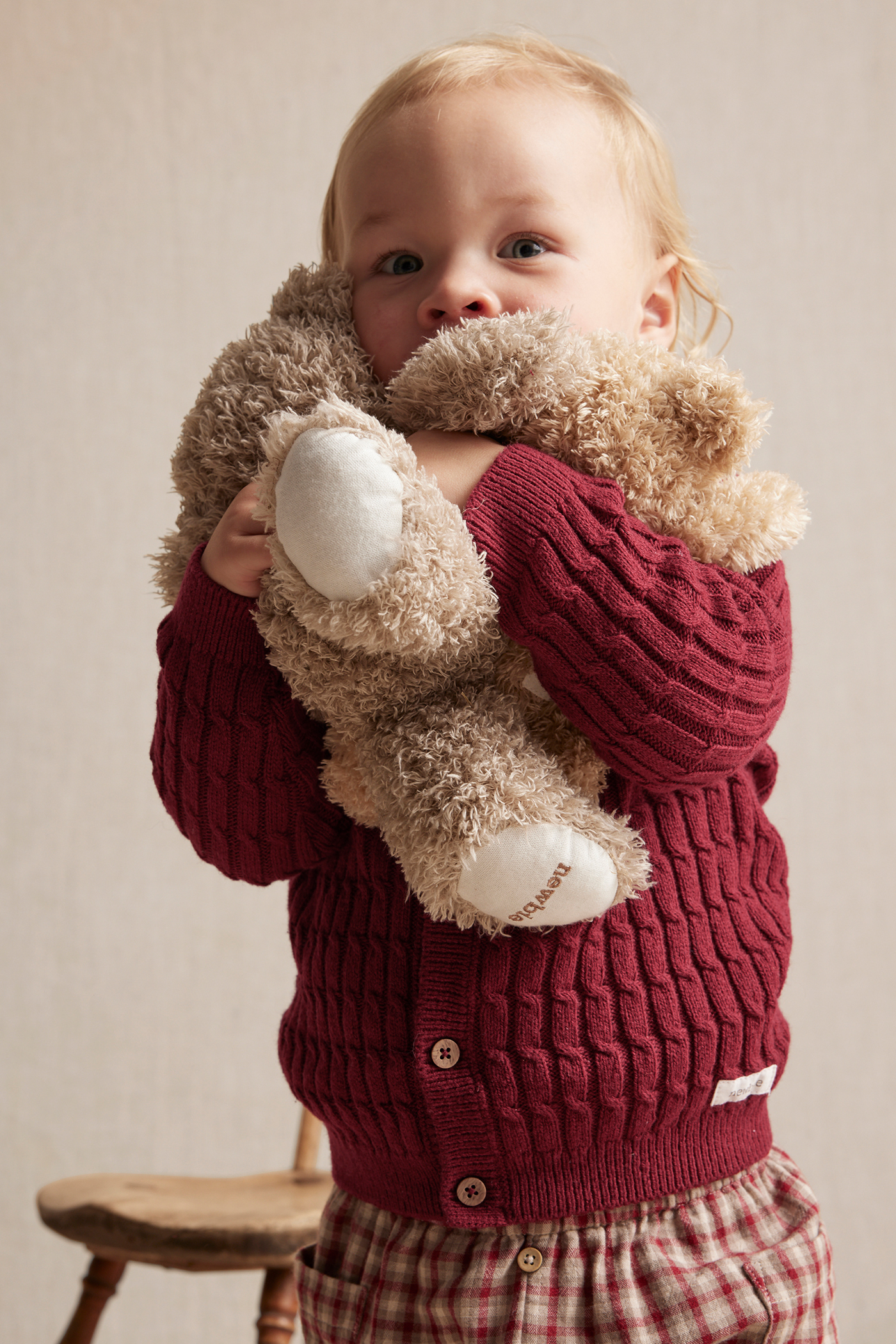 Cardigan Name IT Unisex Bambini - 100% Cotone Maglione Lungo - Foto 10