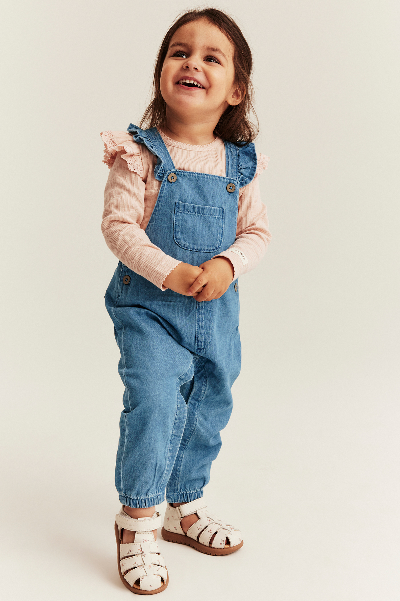 Denim dungarees | Light denim | Baby | Newbie