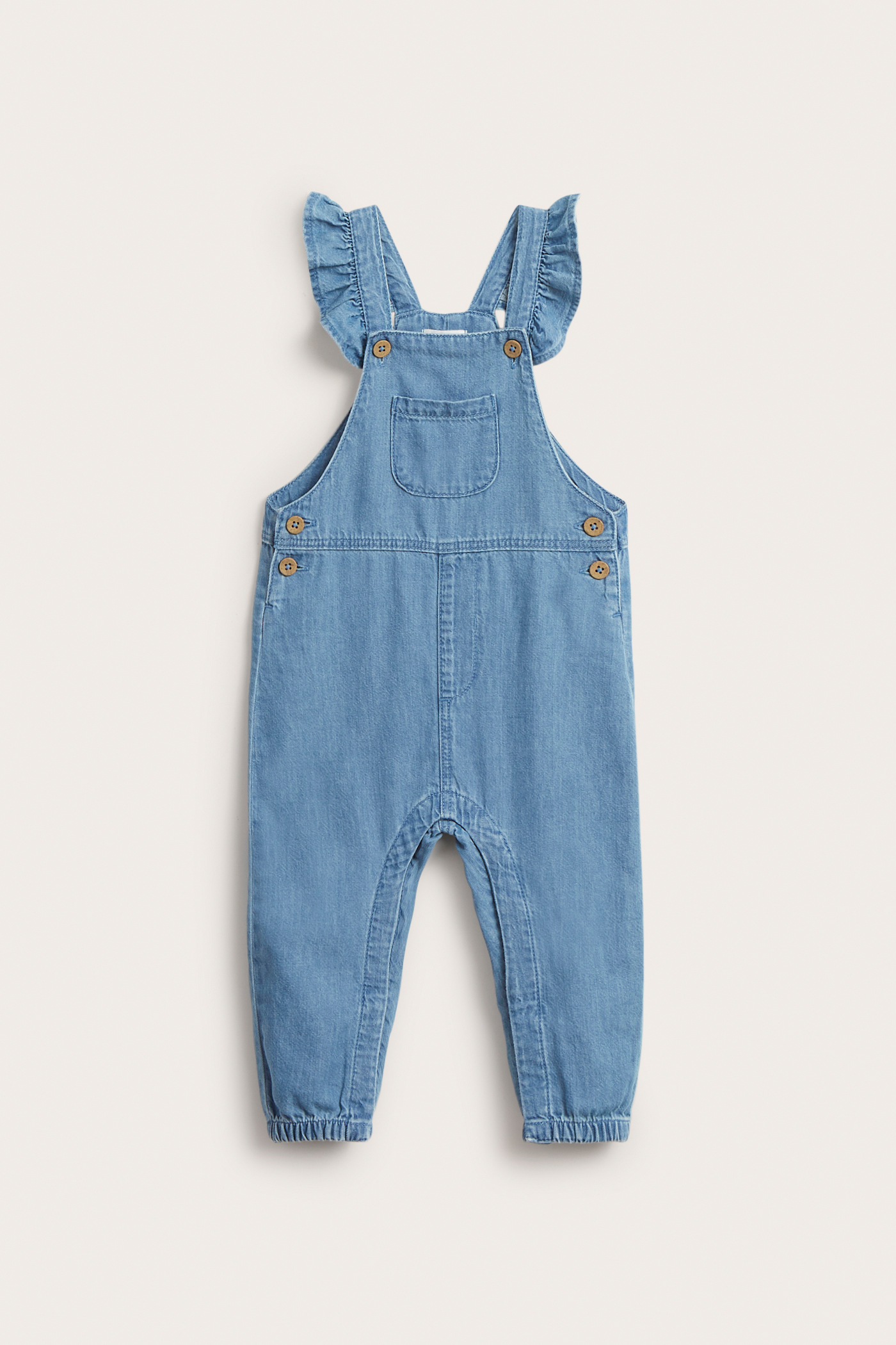 Denim dungarees | Light denim | Baby | Newbie