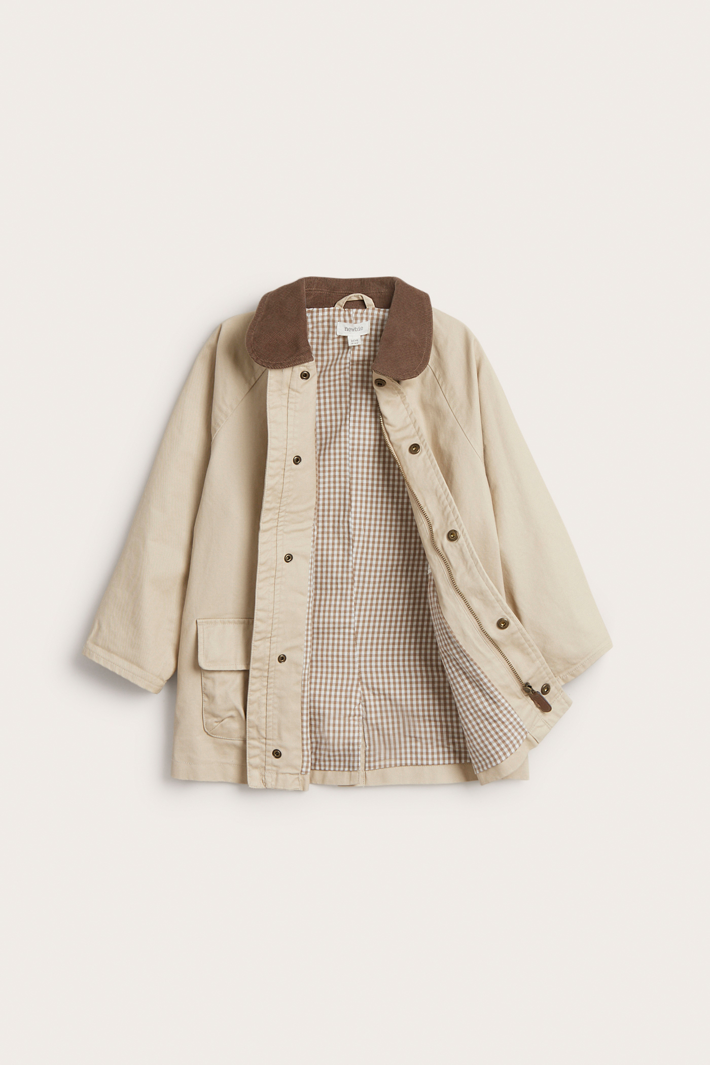 ジャケット・アウター JCPenney Beige Cotton Long JKT A 38-40 JCPenney Beige Cotton Long JKT A 38-40