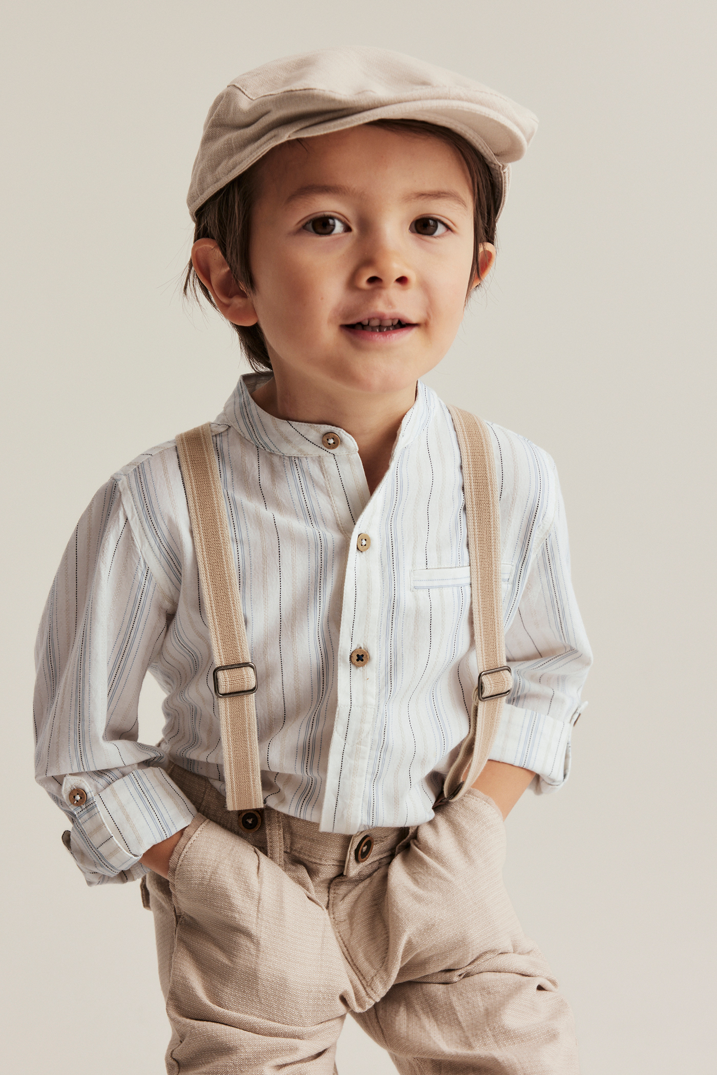 トップス knuth marf / stripe flower shirt / ivory stripe flower shirt/2color | KNUTH MARF