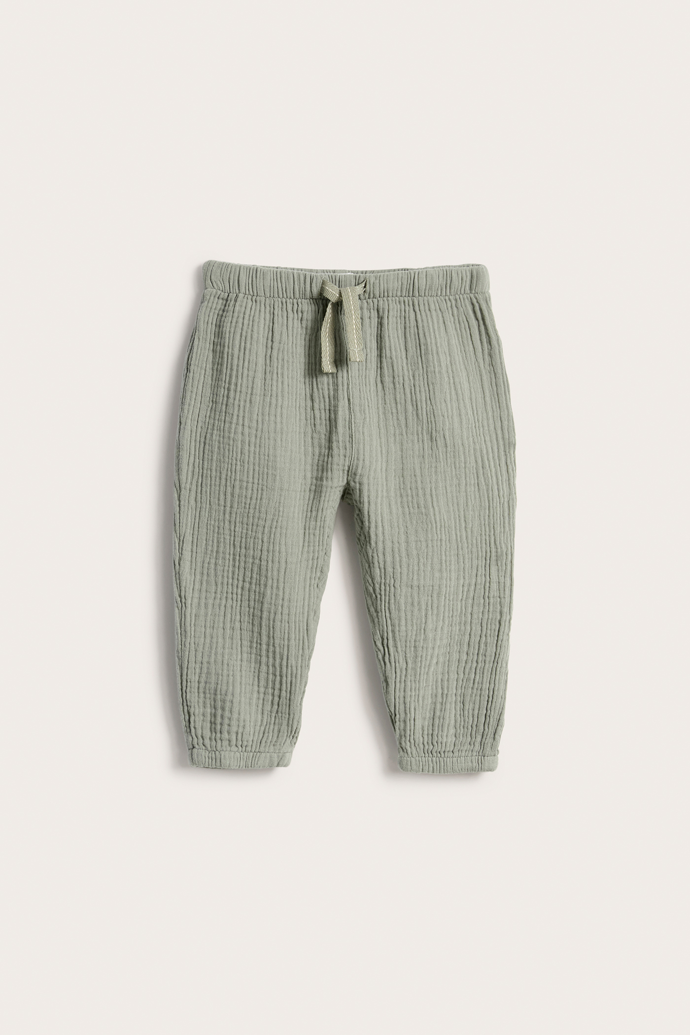 Muslin trousers | Green | Baby | Newbie