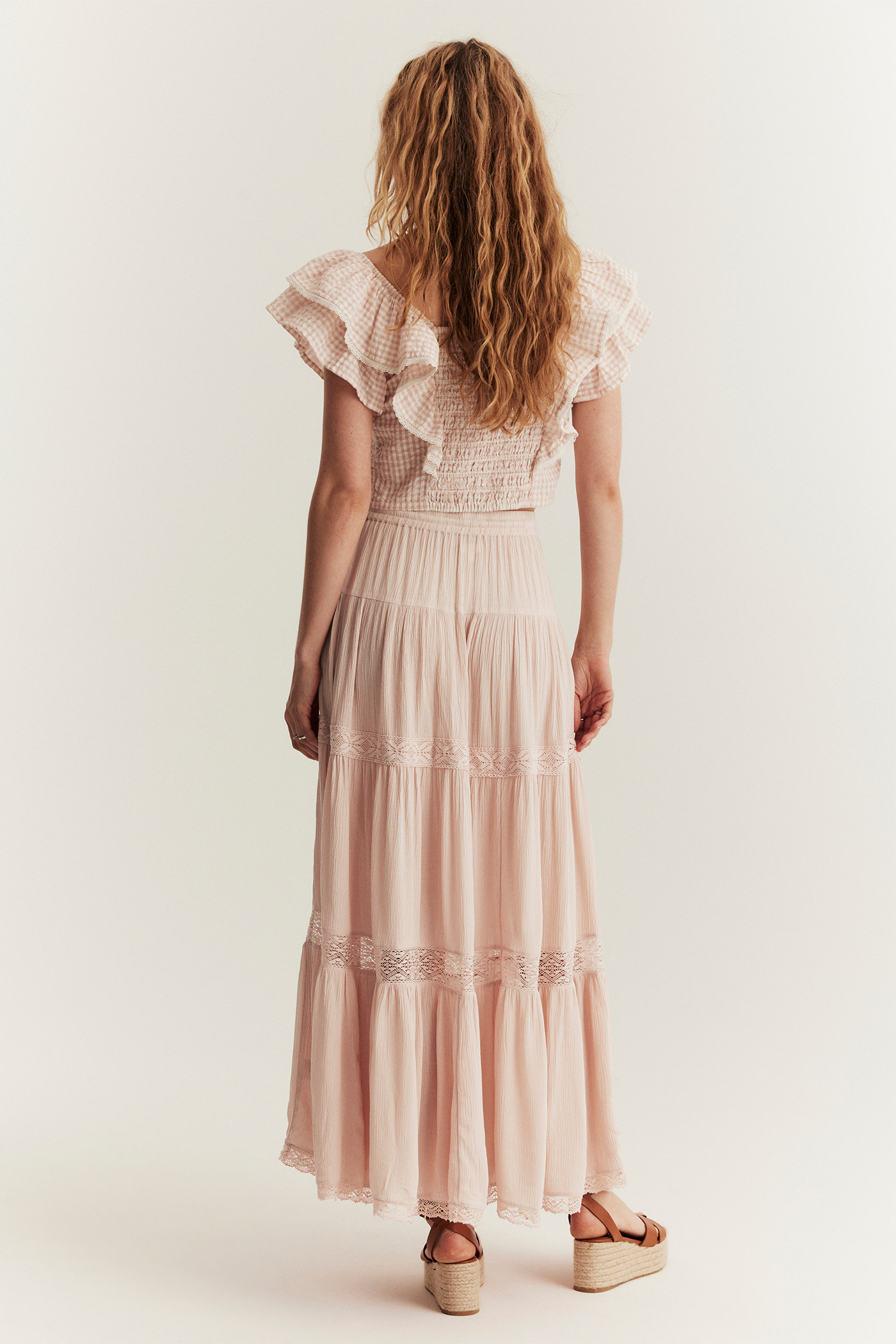 【BAON】Tookits banding frill brushed long skirt 414FLVXpQhL._UY350_.jpg