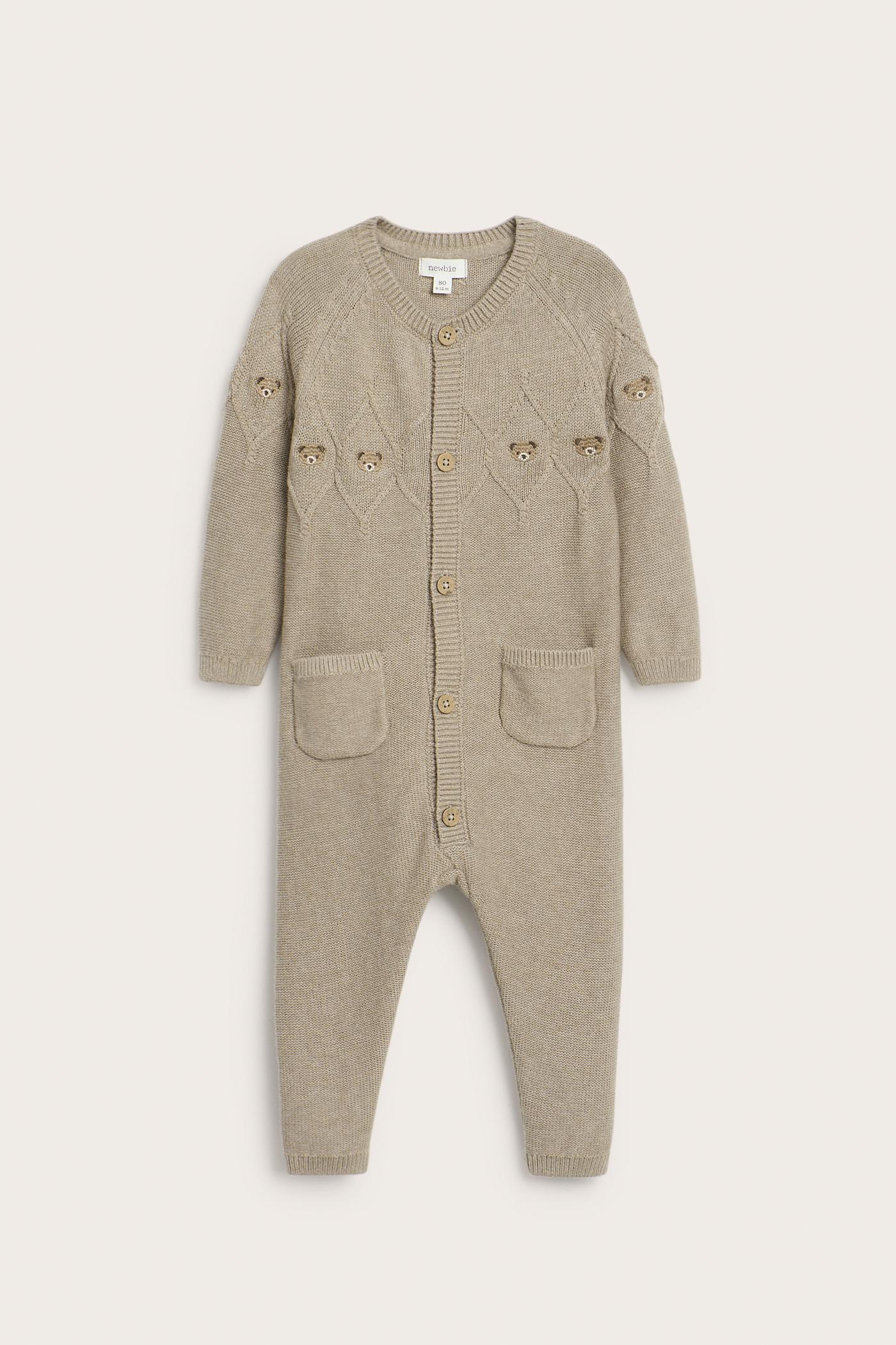 babytoly kimbell romper ポコポコ ニットロンパース Rompers - Babytoly