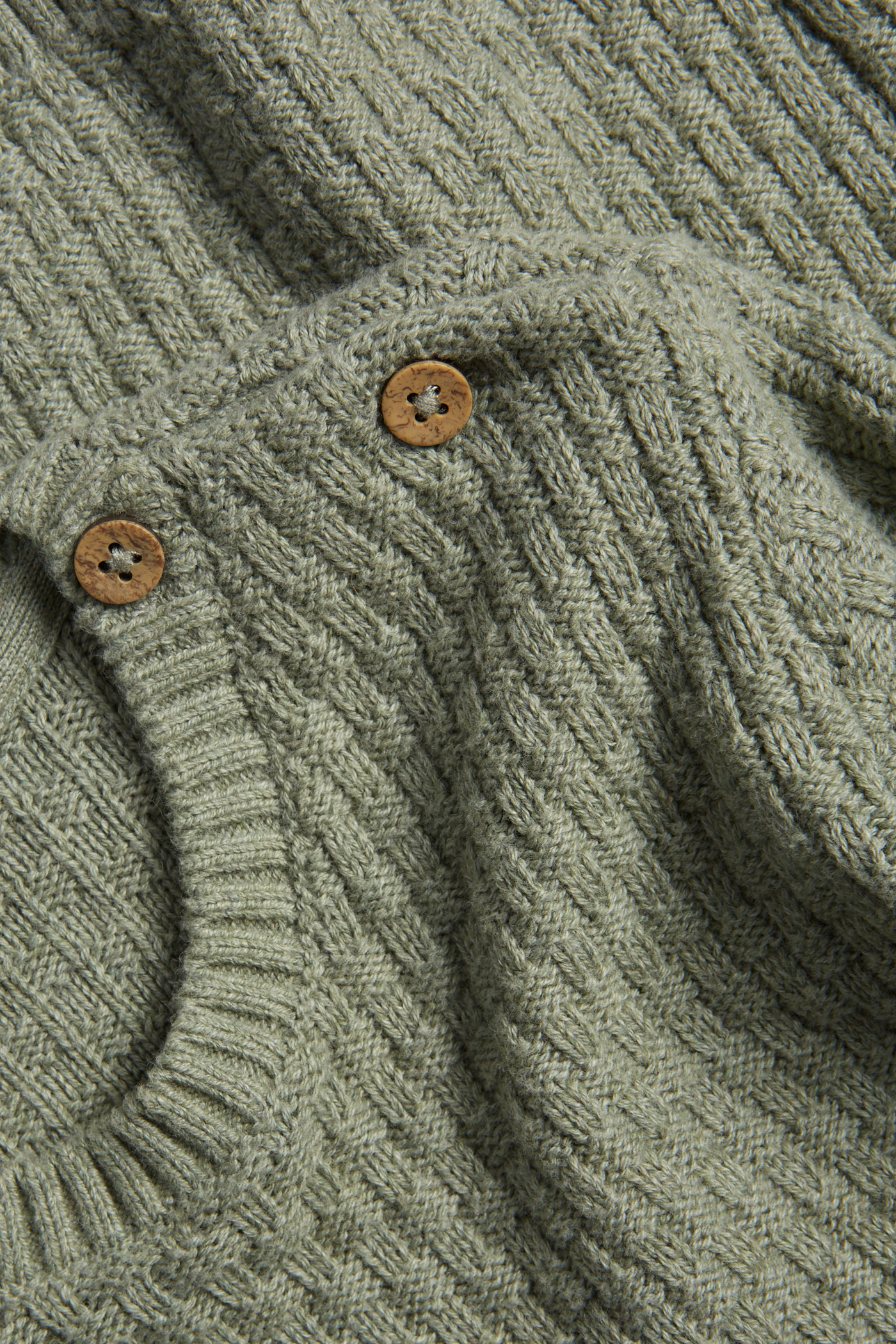 Textured jumper | Green | Kids | Newbie
