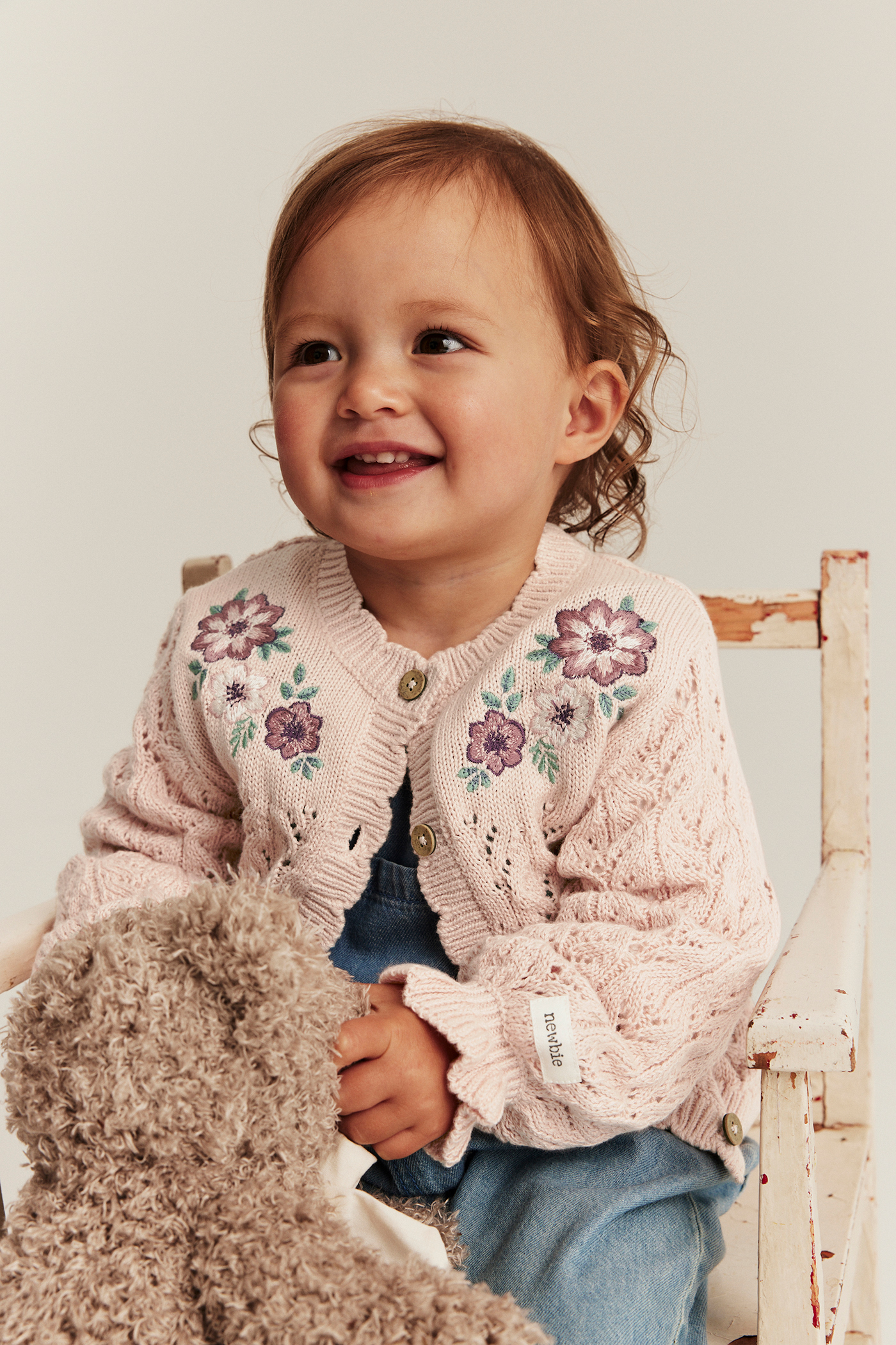 【正規品】 andmary Baby knit babushka ivory ANDMARY】Baby knit babushka