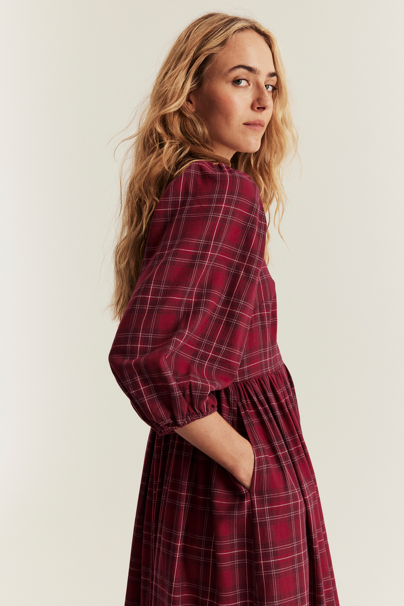 Plaid Christmas dress from Newbie Woman | Red | Kids | Newbie