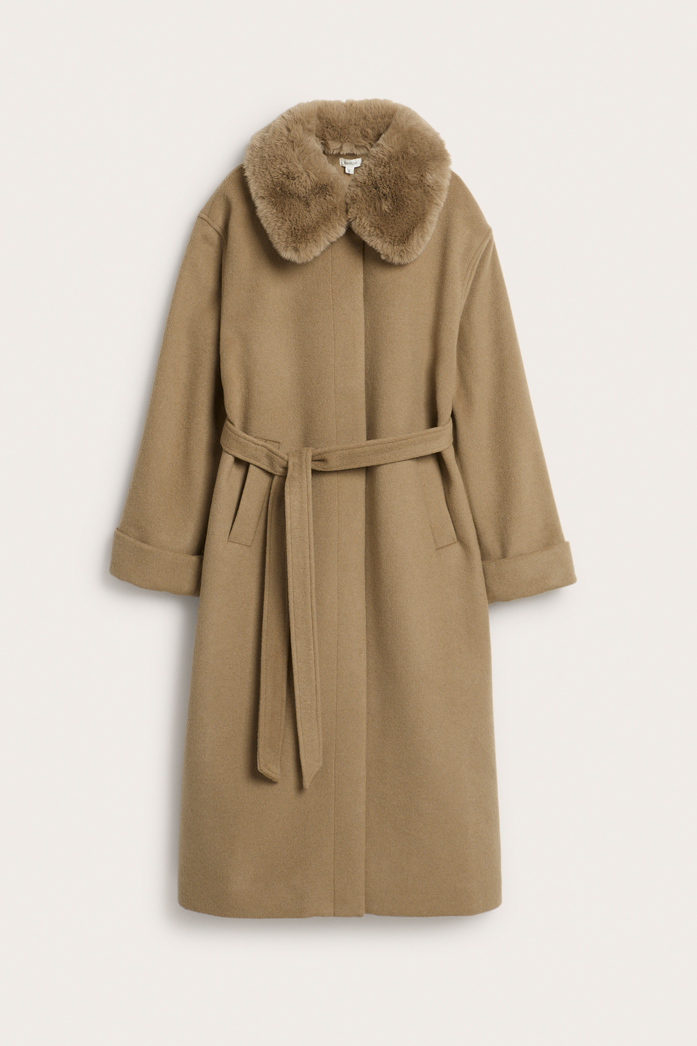Wool blend coat from Newbie Woman | Brown | Kids | Newbie