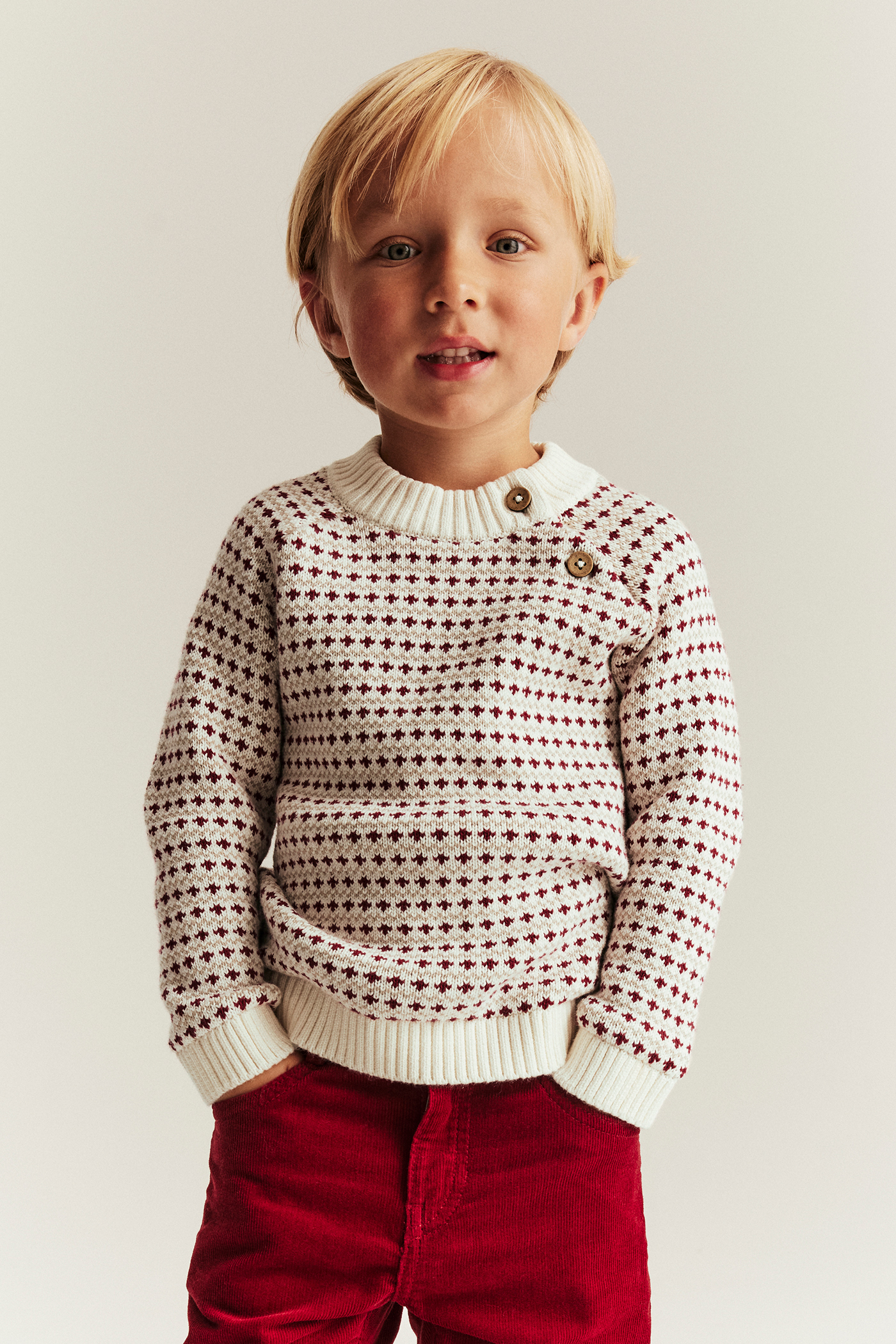 Strickpullover Für Kleinkinder (3–4 Jahre) – Bunt Gestreift, Weich & Gemütlich | Für Jungen & Mädchen | Ideal Für Alltag & Fotos