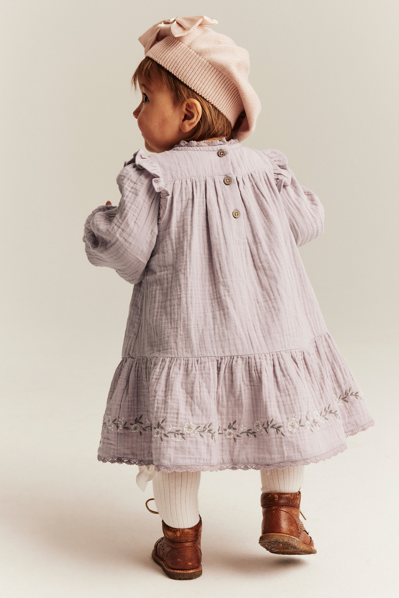 Baby long sleeved dresses | Newbie