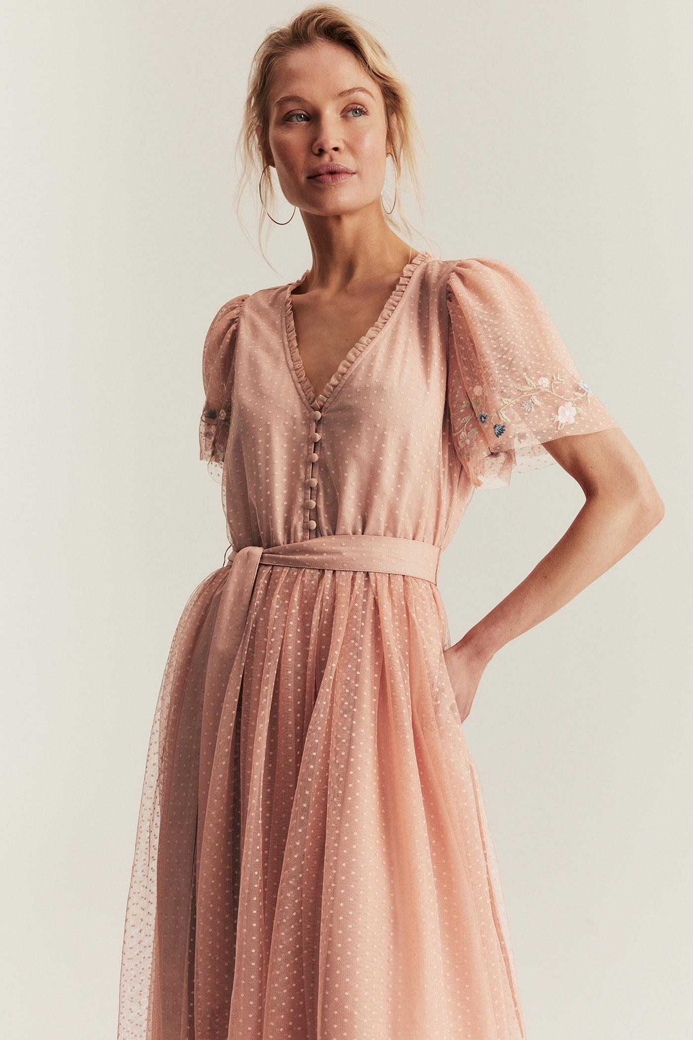 Mesh dress Newbie Woman | Pink | Kids | Newbie