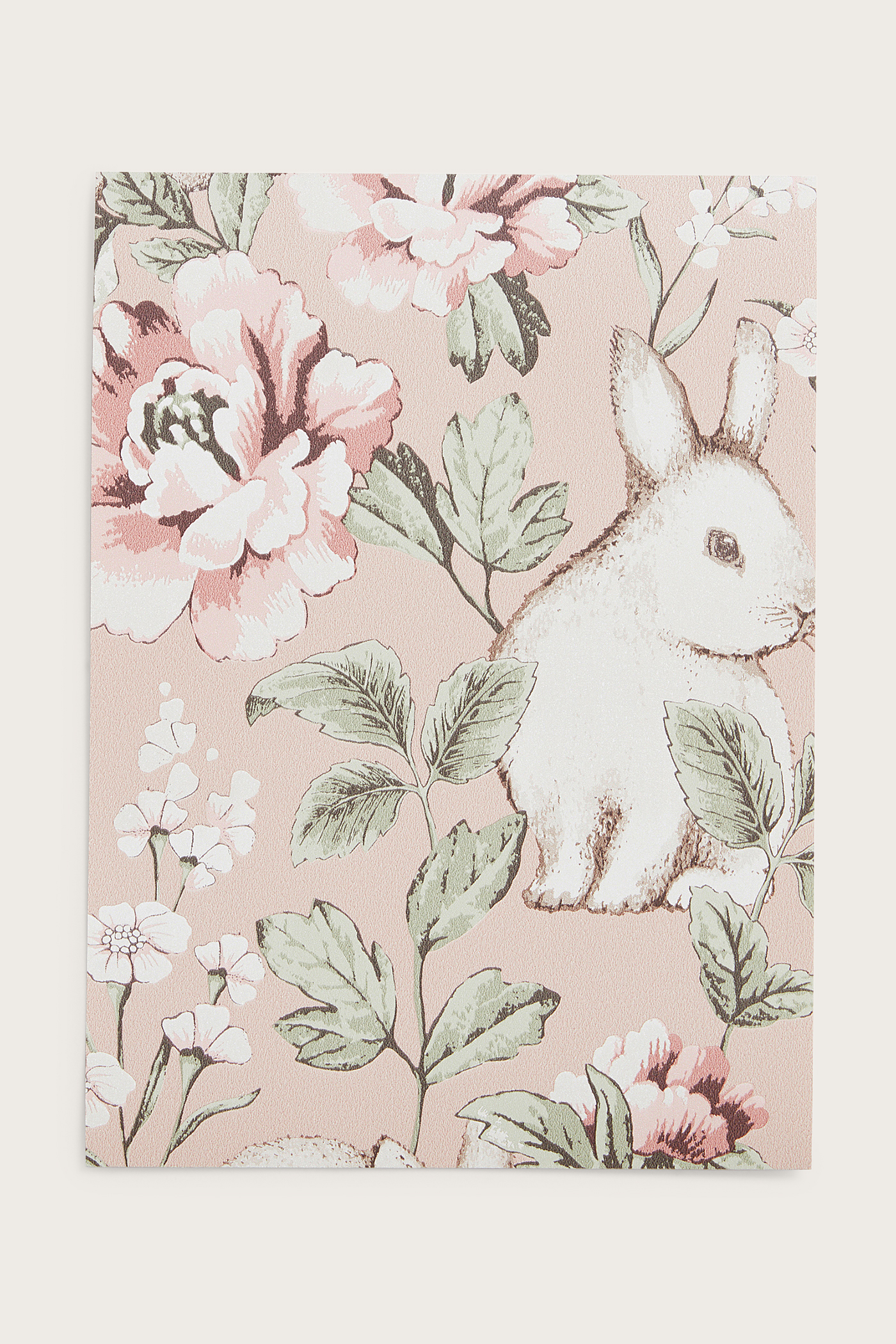 Magic Forest Mural wallpaper sample | Pink | Baby | Newbie