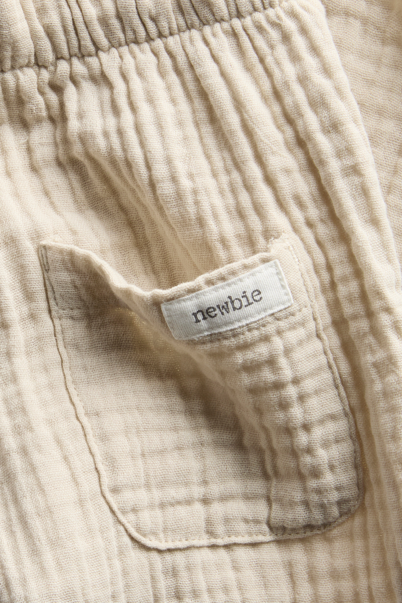 Woven muslin pants | Off-white | Baby | Newbie