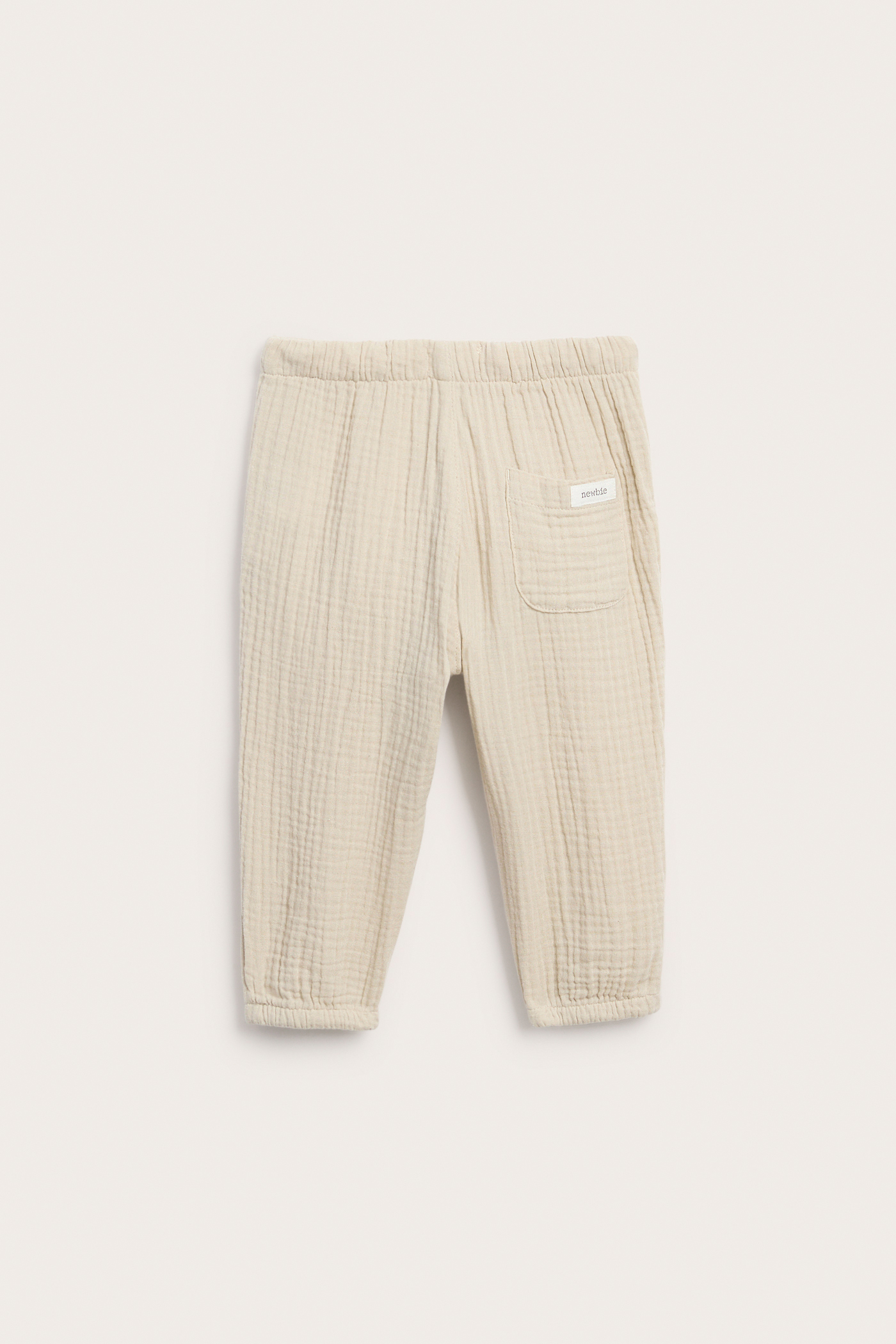 Woven muslin pants | Dark blue | Baby | Newbie