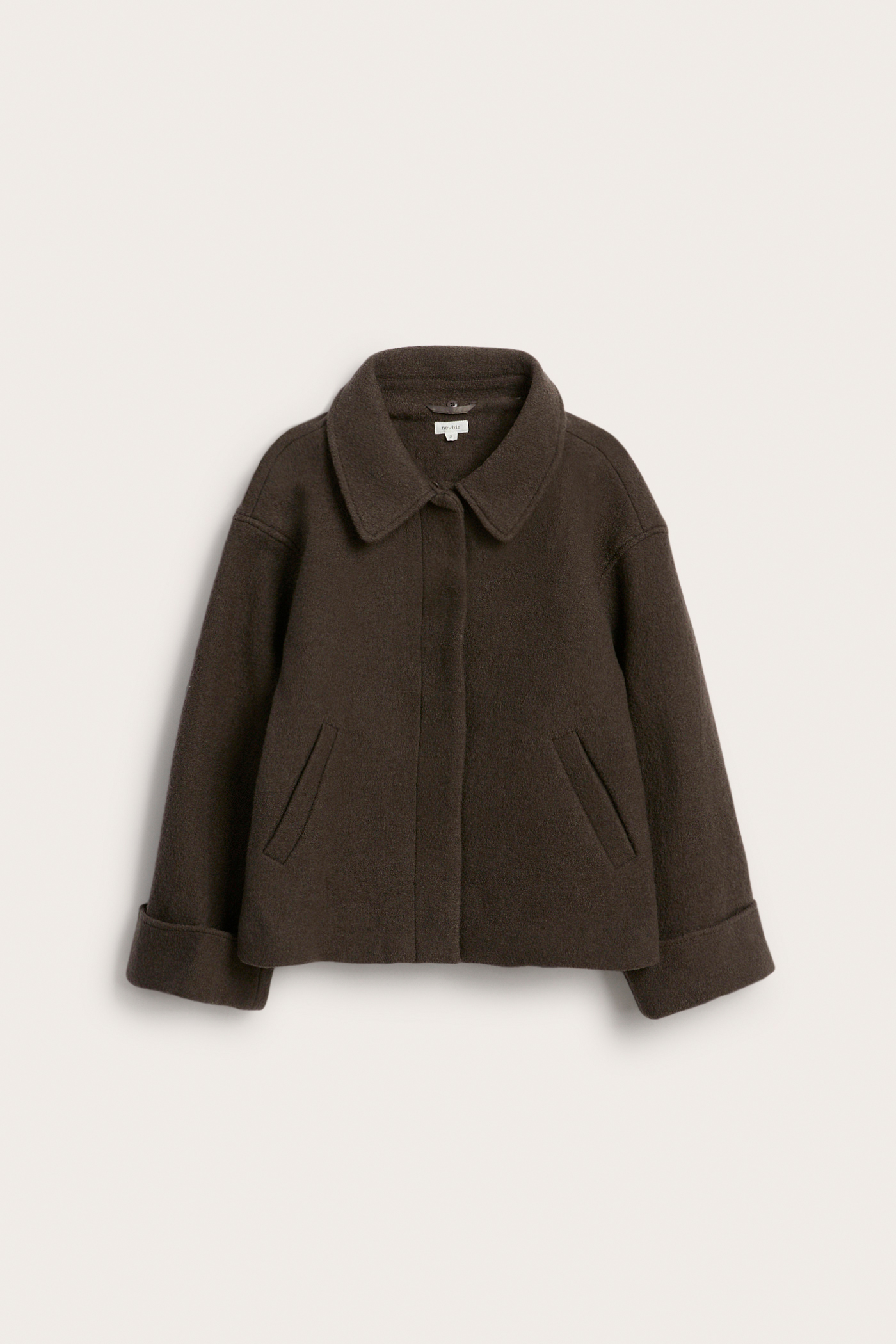 Short wool jacket Newbie Woman | Brown | Kids | Newbie