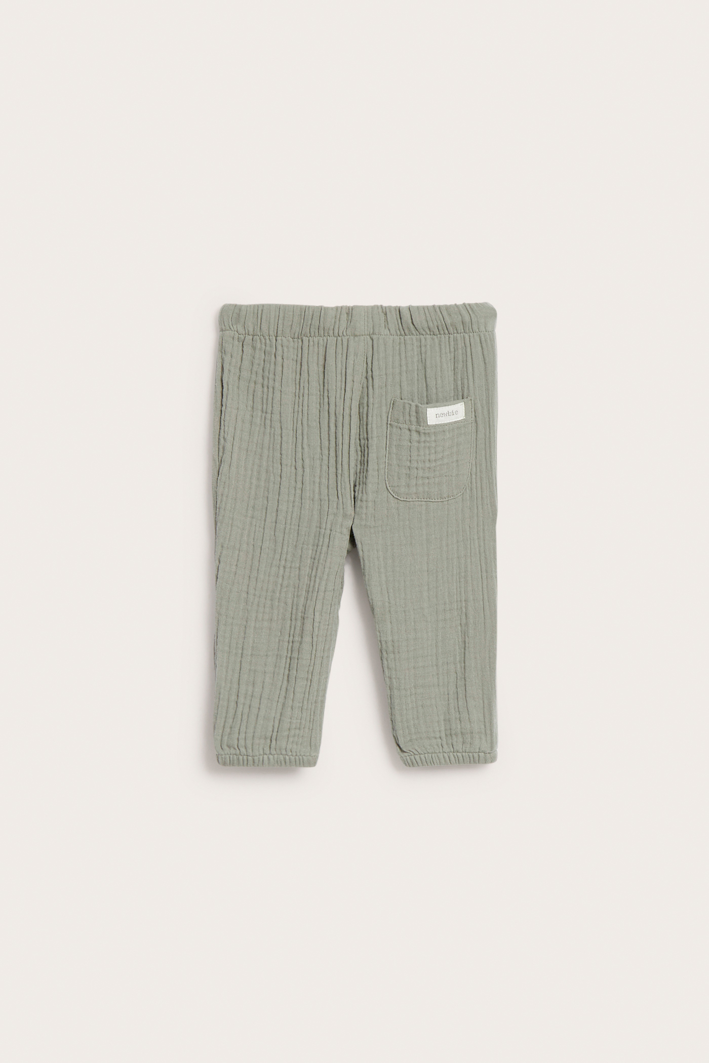Woven muslin pants | Dark blue | Baby | Newbie