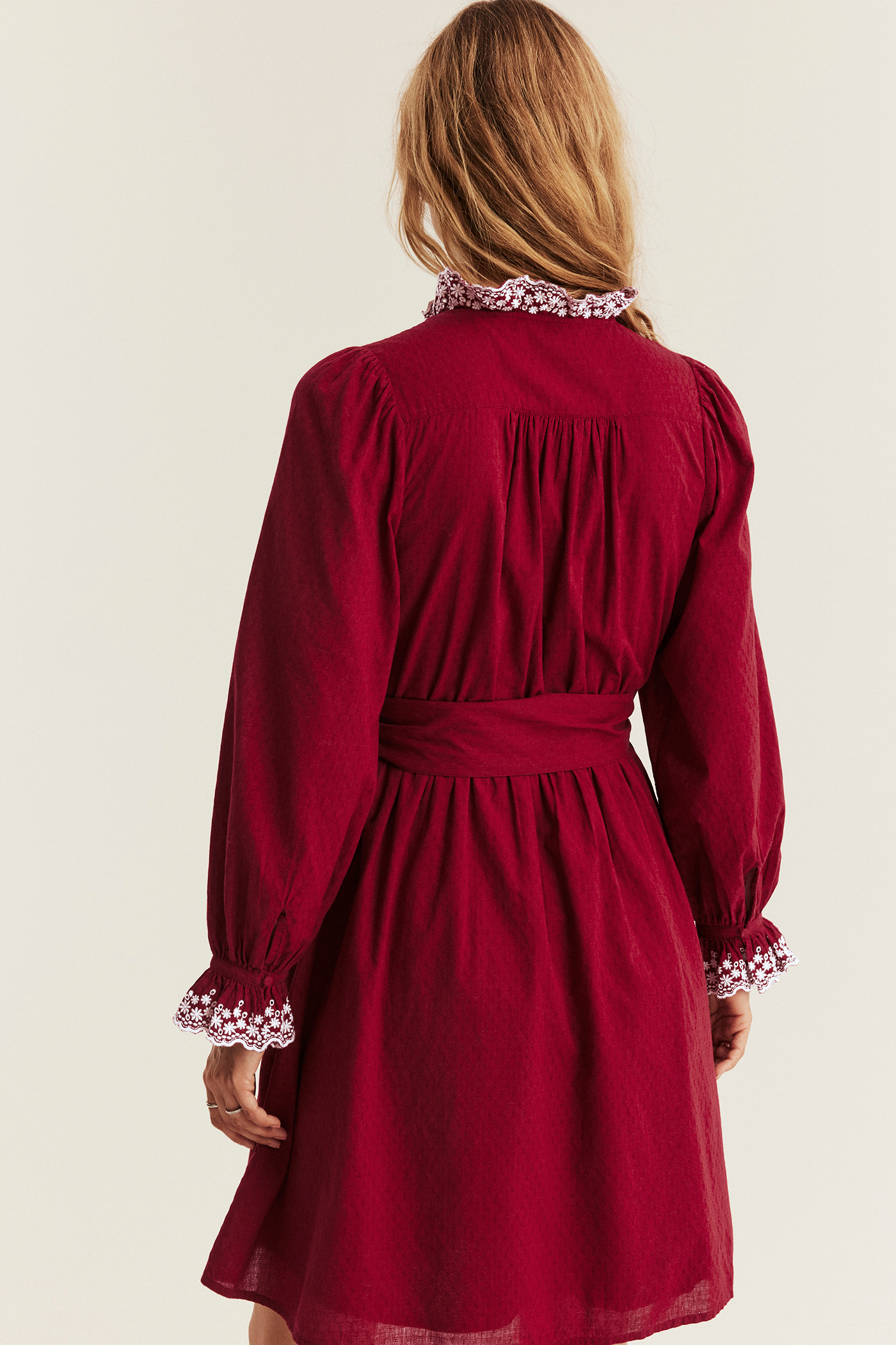 Dress with frills from Newbie Woman | Red | Kids | Newbie